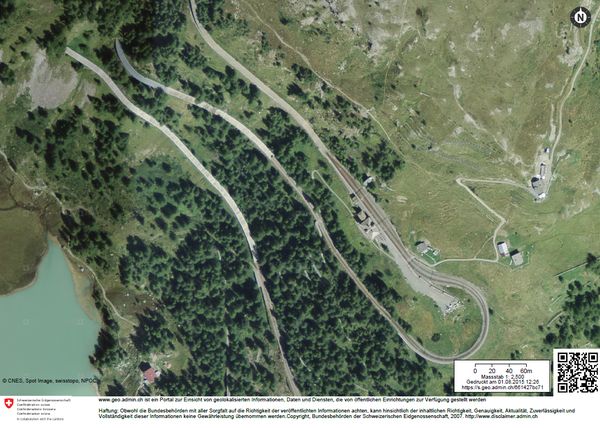Satellitenbild von Alp Grüm